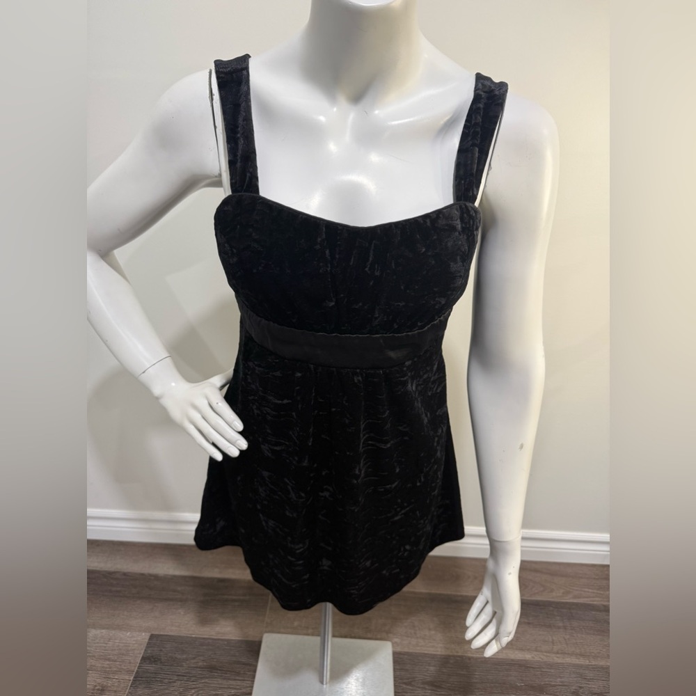 Black Velvet Women's Top